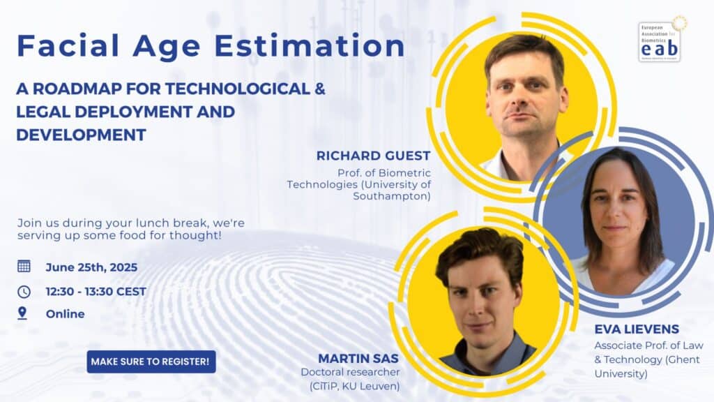 Facial age estimation: A roadmap for technological and legal deployment and development
