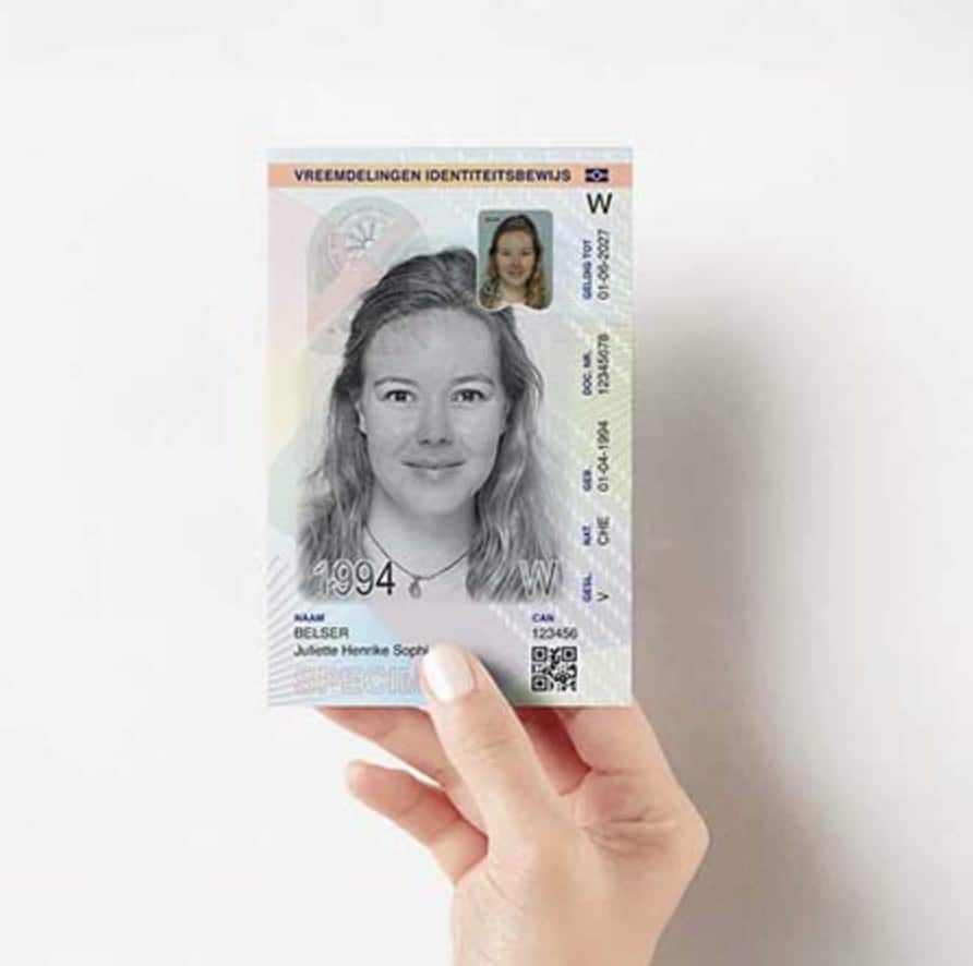 Netherlands’ asylum seeker ID cards from Idemia use vertical ICAO format